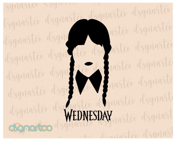 Wednesday Addams PNG Bundle - Netflix series bundle PNG - Wednesday Addams  bundle PNG , Silhouette, Digital Download