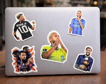 50 stickers Neymar Graffiti 2026 Sticker joueur de football célèbre