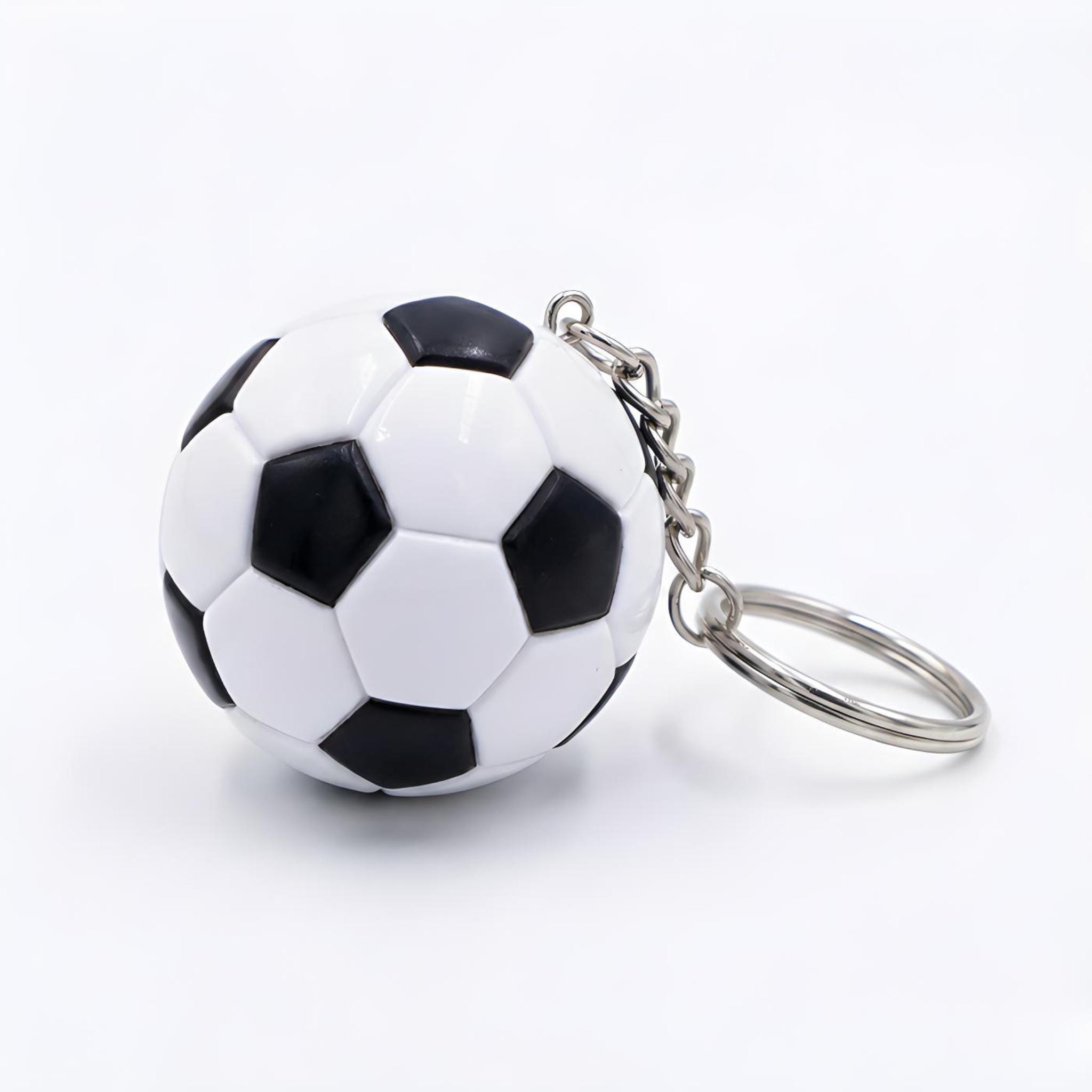 2026 World Cup Mini 3d Football Soccer PVC Firm Keychain Durable