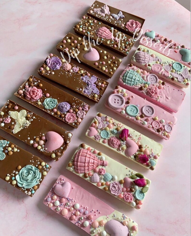 Mini Chocolate Bars Etsy