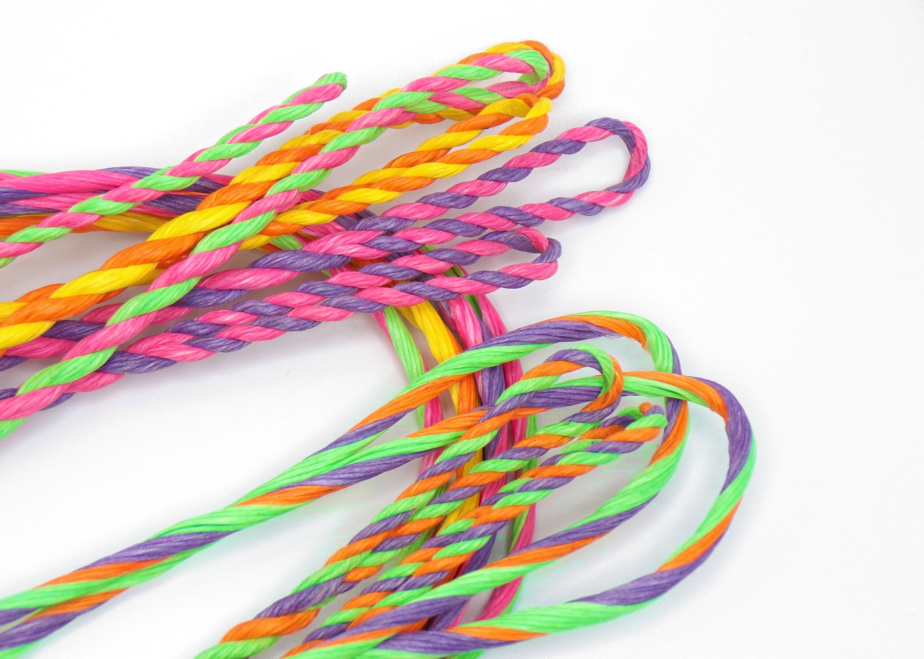Corda Ad Arco Fiamminga Big Sky Bowstrings – 58″ Per Arco Ricurvo – Gialla E Marrone - Foto 5