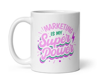 Internet Marketing *Pink Edition* Coffee Mug Gift Ideas for Coworkers Influencer Marketing Marketing Agency Christmas Gifts for Coworkers