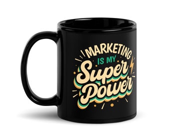 Internet Marketing Midnight Black Coffee Mug Gift Ideas for Coworkers Influencer Marketing Marketing Agency Christmas Gifts for Coworkers