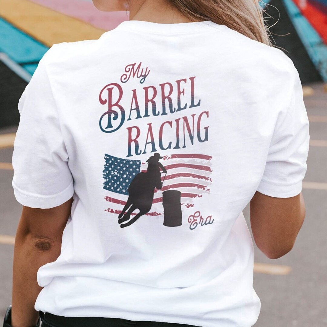 Barrel Racing Era Unisex Jersey Short Sleeve Tee, Sizes S-3XL Barrel ...