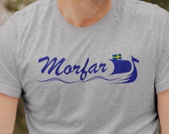 Morfar Tee, Swedish gifts, GrandpaTee, Scandinavian Gifts, Morfar Shirt, Morfar Gifts, Swedish Grandpa Gift
