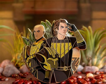 Spilla smaltata Anakin e Capitano Rex