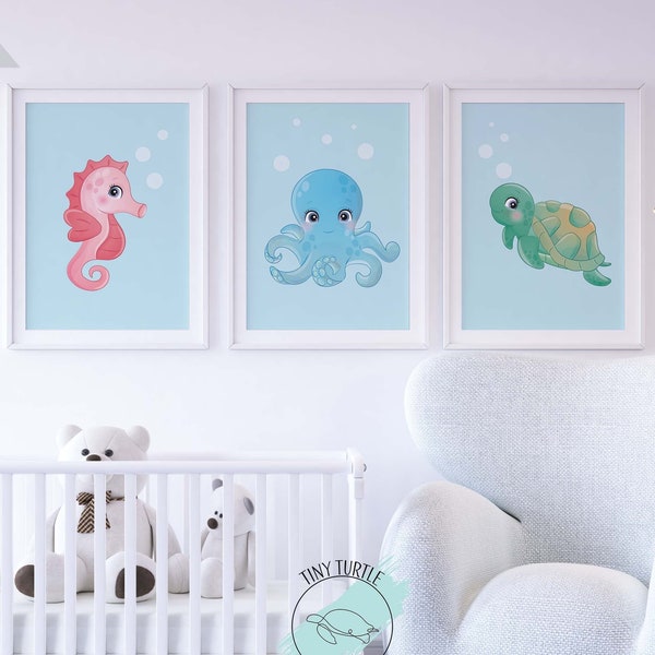 Sea Life Nursery Etsy