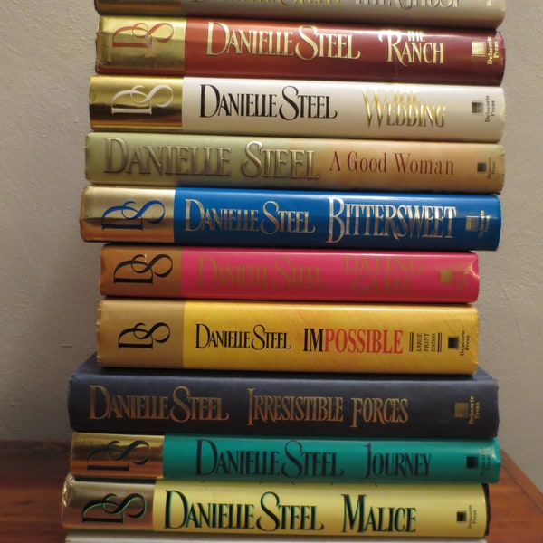 Danielle Steel Books Etsy