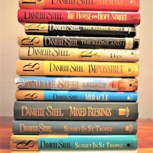 Danielle Steel Hard Back Books
