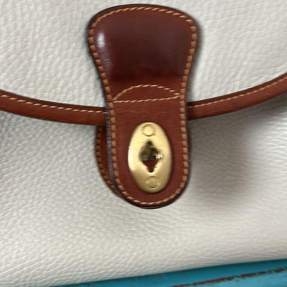 Vintage Coach Sheridan Monticello Bag: Pebble Leather Top Handle
