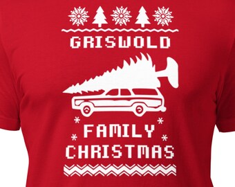 Griswold Family Christmas Unisex T-Shirt | Holiday Humor | National Lampoons | Griswold Family | Christmas Shirt | Cousin Eddie