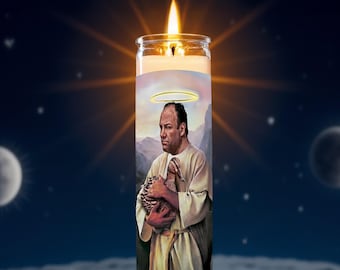 Saint Tony Soprano Celebrity Prayer Candle