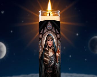 Saint Taylor Celebrity Prayer Candle