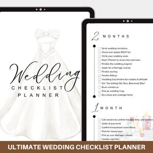 Wedding Planner Printable Printable Checklist Wedding Planner Pages Wedding Plan Bundle Ultimate Wedding Planning Book Wedding Planner PDF