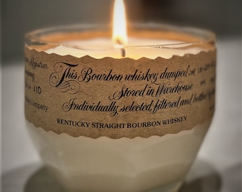 Blanton's Candle, Birthday Gift, Unique Gift, Liquor Bottle Candle, Bar Décor, Soy Wax, Bourbon Gift,  Birthday Gift, Blanton's Gold