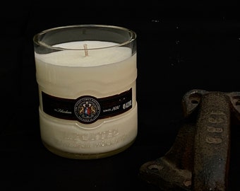 Ketel One Vodka Soy Wax Candle, Upcycled Liquor Bottle