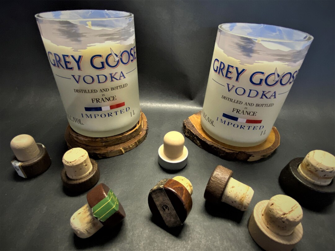 Grey Goose Candle Made to Order Unique Gift Liquor Bottle Etsy