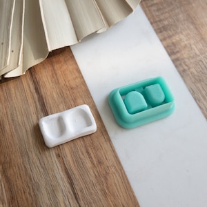 Bookshelf Polymer Clay Cutter #1, Double Arch Shelf Polymer Clay Tool, Unique Jewelry Making