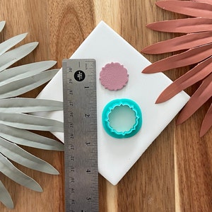 Mandala Polymer Clay Cutter, Tools for Earring Making, Round Polymer Clay Jewelry