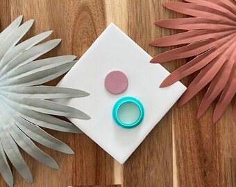 Kreis Ausstechform Polymer Clay Werkzeug Set | Runde Ohrringe