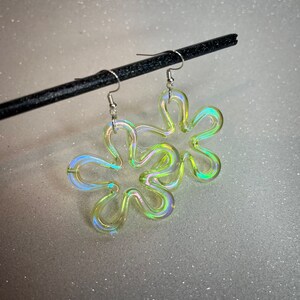 Flower earrings