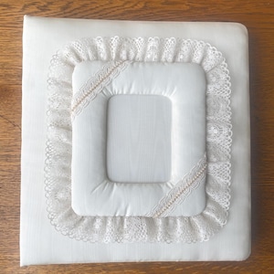 Vintage White Lace Wedding Photo Album Scrapbook