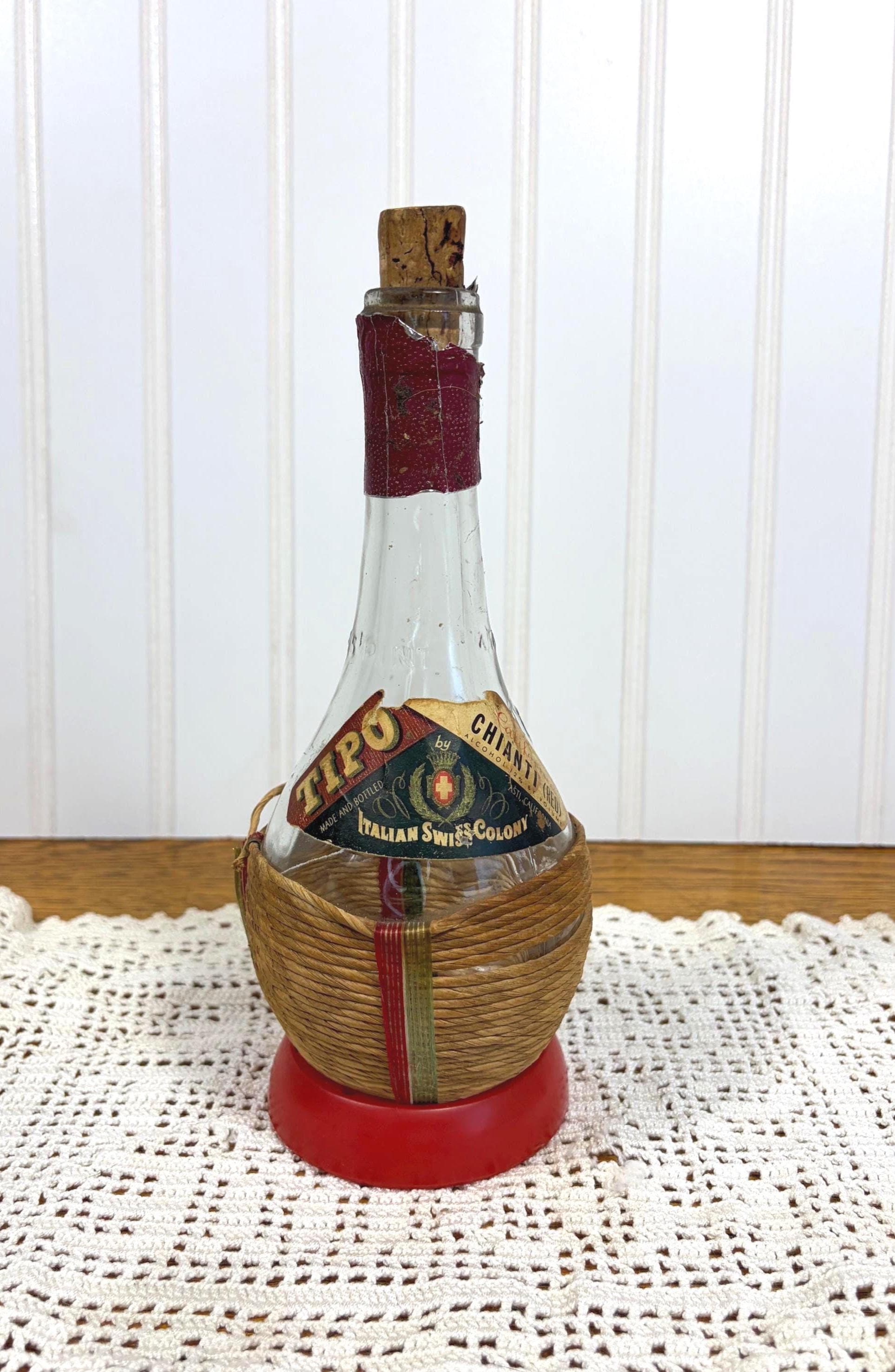 Italy Chianti Bottle - Etsy