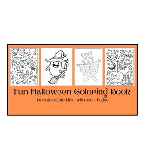 Kids Coloring Pages - Halloween