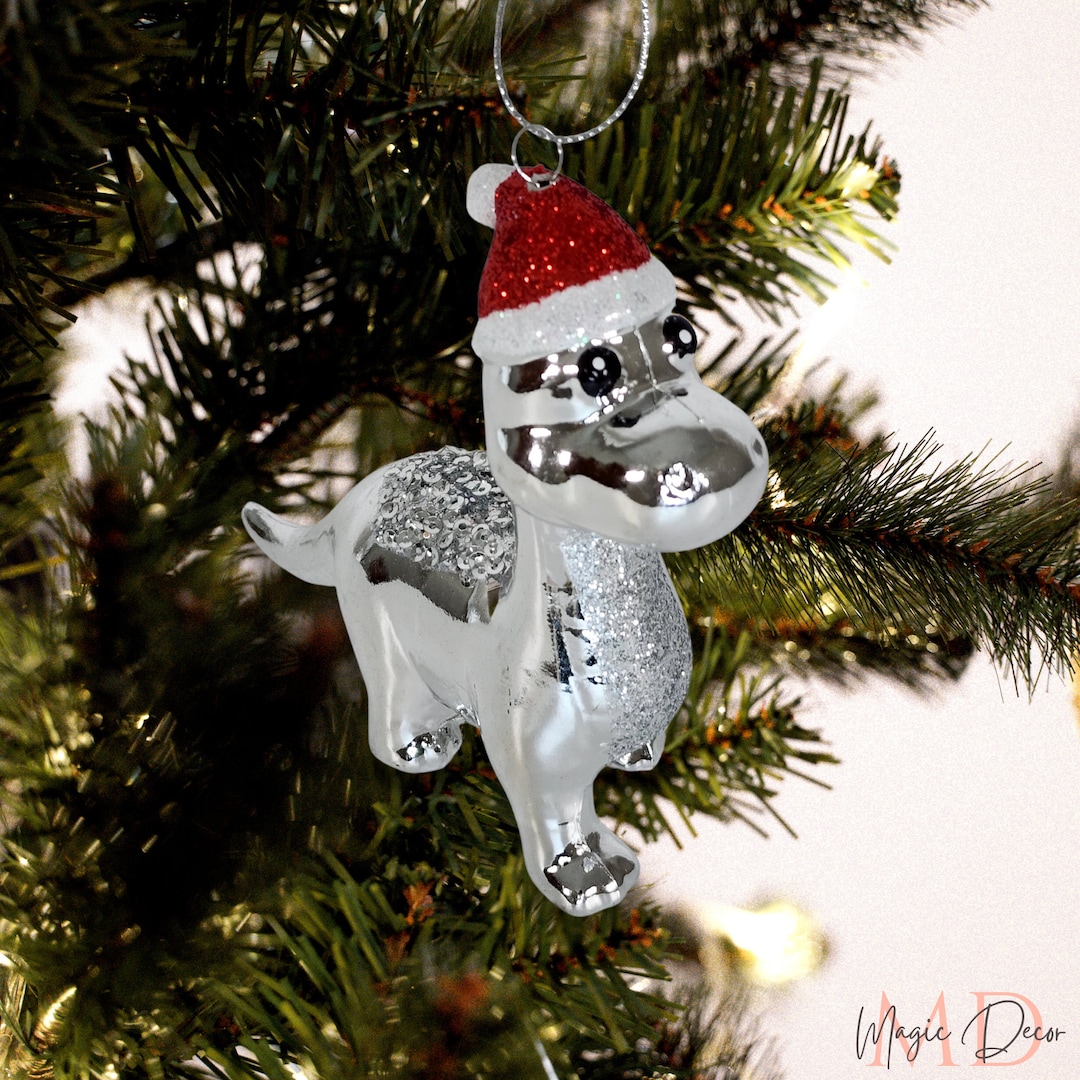 Dinosaur Christmas Tree Ornament Animal Figurine for Etsy