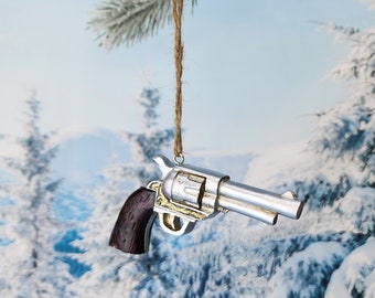 Revolver Ornament, Revolver Handgun Christmas Ornament, Christmas Decor, Christmas Tree, Western Decor, Home Decor, Wall Decor, Gift, Decor - Etsy Revolver Ornament, Revolver Handgun Christmas Ornament, Christmas Decor, Christmas Tree, Western Decor, Home Decor, Wall Decor, Gift, Decor - Etsy