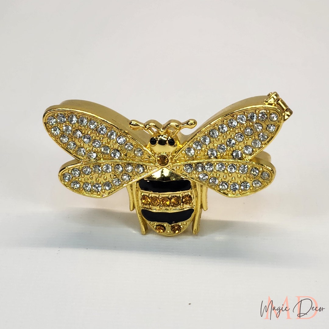 Bee Jewelry Box Small Jewelry Box Metal Jewelry Box Gifts Etsy