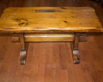 Antique farmhouse coffee table unique