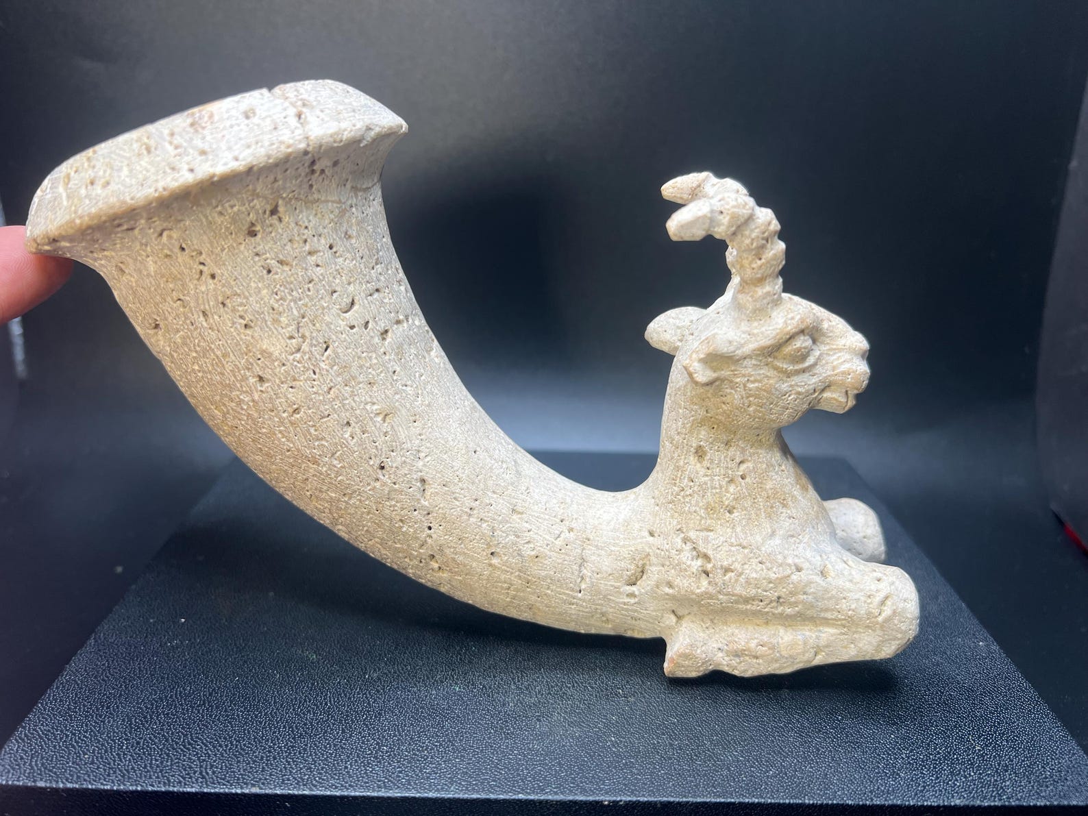 Rare Ancient Greek Pottery Old Rhyton - Etsy