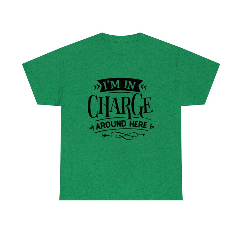 Adult I'm in Charge Tshirt Family Tshirts Matching Etsy