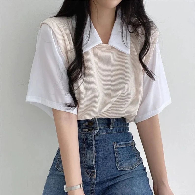 Korean Fashion Tops -  Canada