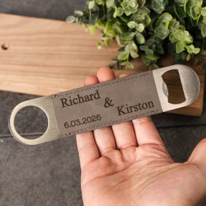 Bulk Wedding Favors Personalized, Custom Bottle Opener Wedding Gifts for Guests, Wedding, Thank You Gifts Wedding Shower Favors Personalized