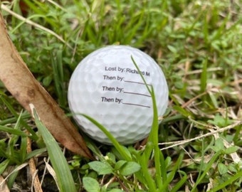 golfballen Etsy Nederland