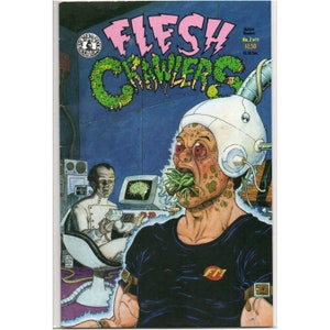 FLESH CRAWLERS # 2 - Kitchen Sink Comix 1995