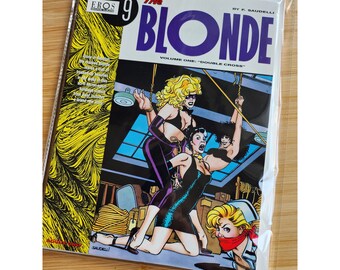 The Blonde Graphic Novel, Volume 1 Franco Saudelli Eros Comix 1996