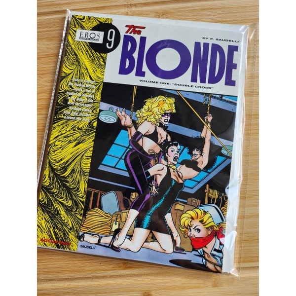 The Blonde Graphic Novel, Volume 1 Franco Saudelli Eros Comix 1996