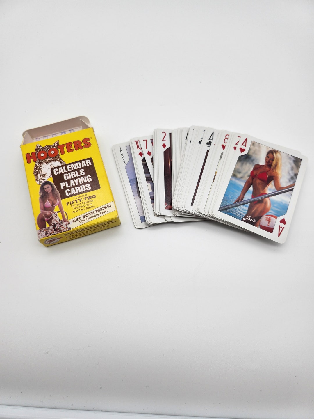 Hooters Calendar Girls 4th Edition Series 1 Deck of Playing Cards Etsy UK