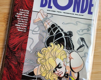 The Blonde Graphic Novel, Volume 2 Franco Saudelli Eros Comix 1995 - First Print