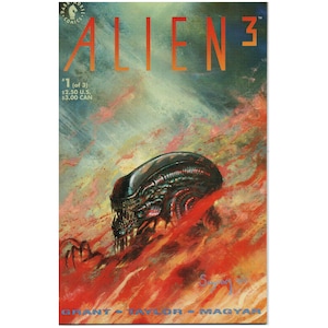 Alien 3 Movie Adaptation # 1-3 Dark Horse Comics Complete 3 Issue set (1992)