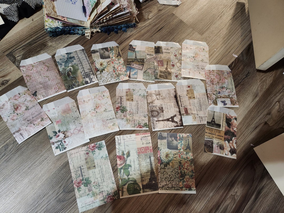 Decorated Glassine Bags Etsy