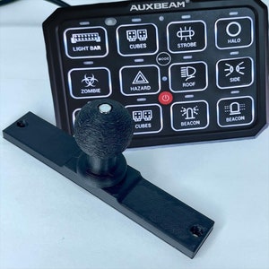 Auxbeam 12 Gang Switch Panel for Overland Vehicles, Switch Panel Car Accesory for Offroading
