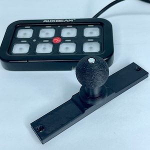 Auxbeam 6-8 Gang Switch Mount Panel, Car Accessory for Overlanding, Off-road, Tactical Gear