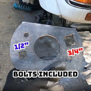 Toyota Land Cruiser Harmonic Balancer Hold Down Tool: FZJ80 4.5L 1FZ-FE