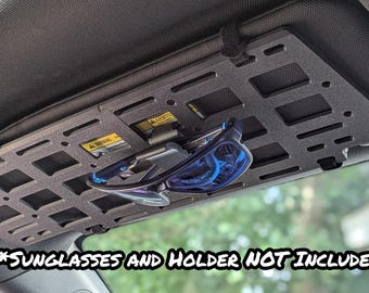 Visera Molle para ventana de Toyota Tacoma de 3.ª generación (2016-2023) Equipo táctico