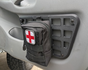 Toyota Tacoma 2nd Gen Door Molle Panel: Tactical Gear Organizer 2005-2015 Truck Accessories