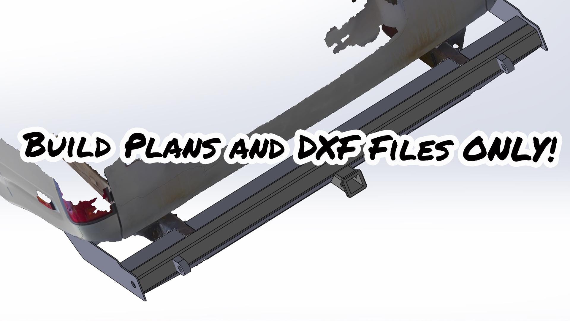80 Series Land Cruiser Rear Bumper Build Plan and DXF Files - Etsy